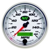 3-3/8" SPEEDOMETER, 0-160 MPH, NV